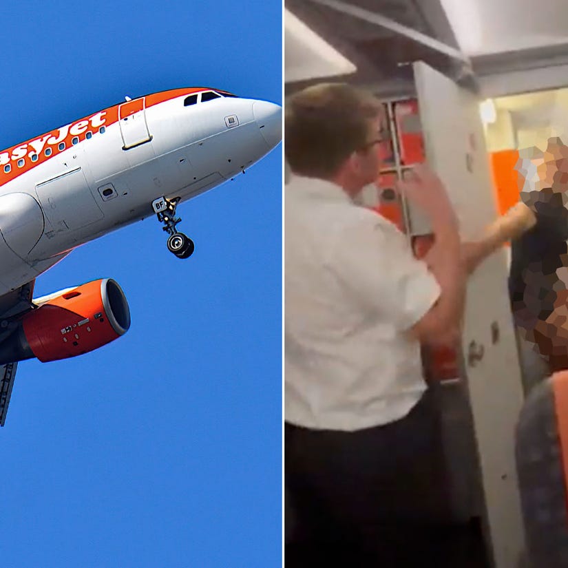 Mom of Man Whose Raunchy Mile High Club Antics Went Viral Reacts to Son Getting Caught In the Act