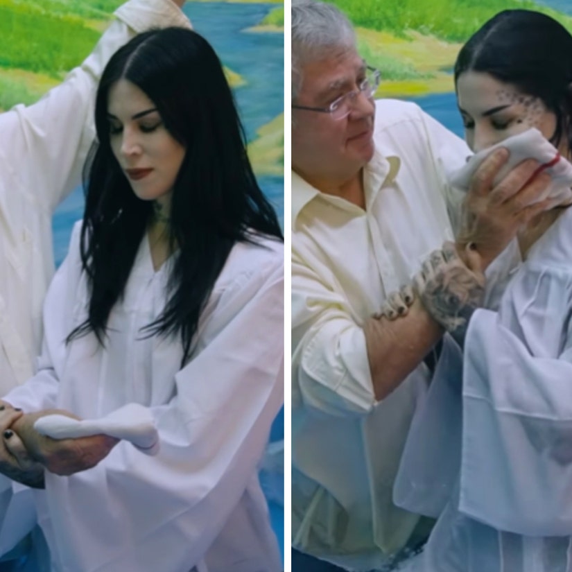 Kat Von D Shares Video of Baptism After Renouncing Witchcraft and The Occult