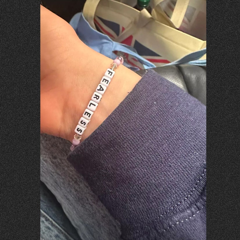 Sophie Turner Sports 'Fearless' Friendship Bracelet in Instagram Return Following Split from Joe Jonas